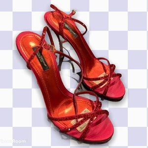 Red Dolce & Gabbana Kiera Heels